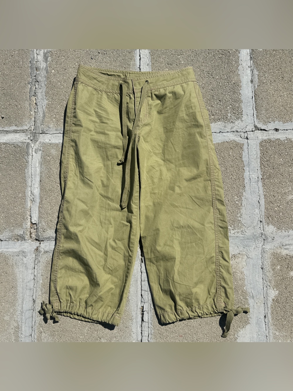 Y2K Dkny Drawstring Capris